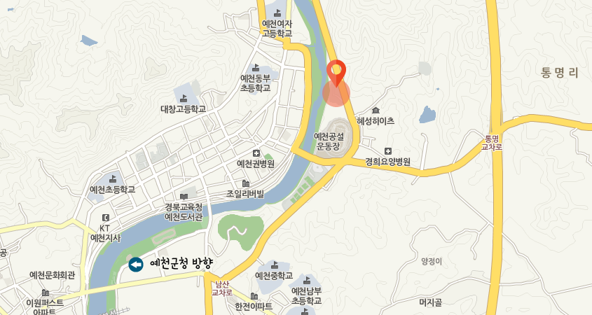 찾아오시는길-36819 경북 예천군 예천읍 충효로 433