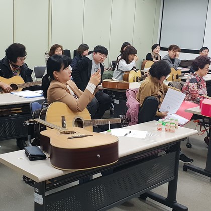 2019년 상반기 여성회관 교육(통기타)