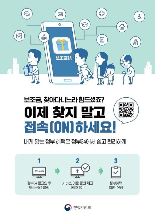 1.보조금24에서 지방자치단체가 제공하는 혜택 꼭 확인하세요.