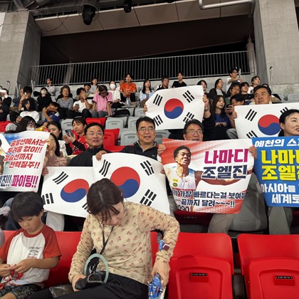 예천 육상의 저력, 나마디 조엘진 아시안게임서 한국신기록·동메달