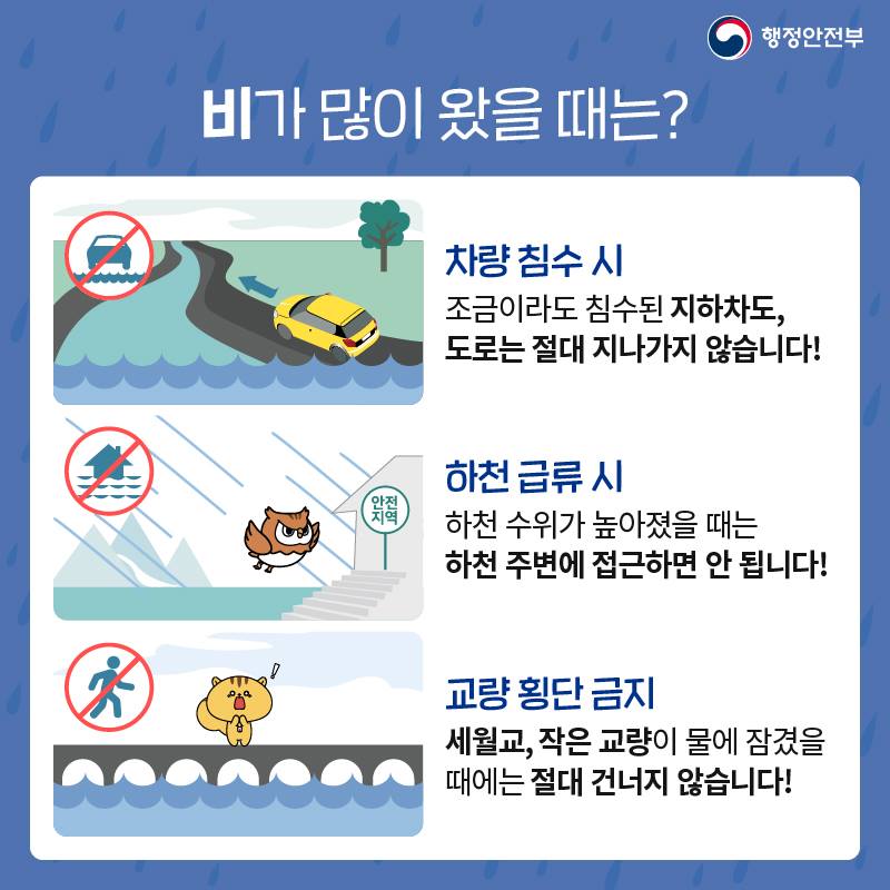 3.군민 생활정보 - 호우·강풍에 이렇게 대처하세요!
