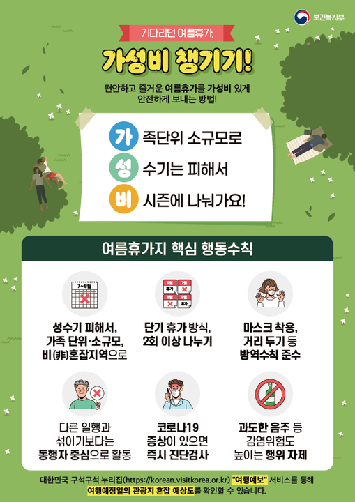 1.다가오는 여름휴가를 안전하게 보내는 방법을 알아볼까요?