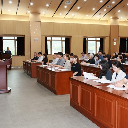 제6기 지역사회보장계획 수립 중간보고회 및 예천군지역사회보장협의체 대표협의체 위원 위촉식(8월 24일)
