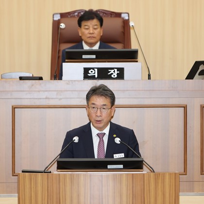 제287회 예천군의회 제1차 정례회 제1차 본회의(9월 4일)